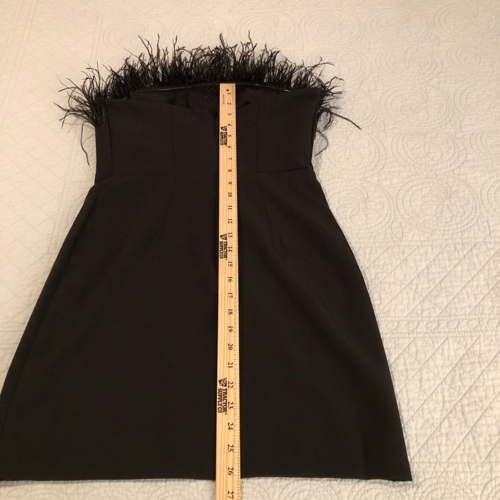 Sam Edelman strapless black mini dress. - Picture 10 of 12